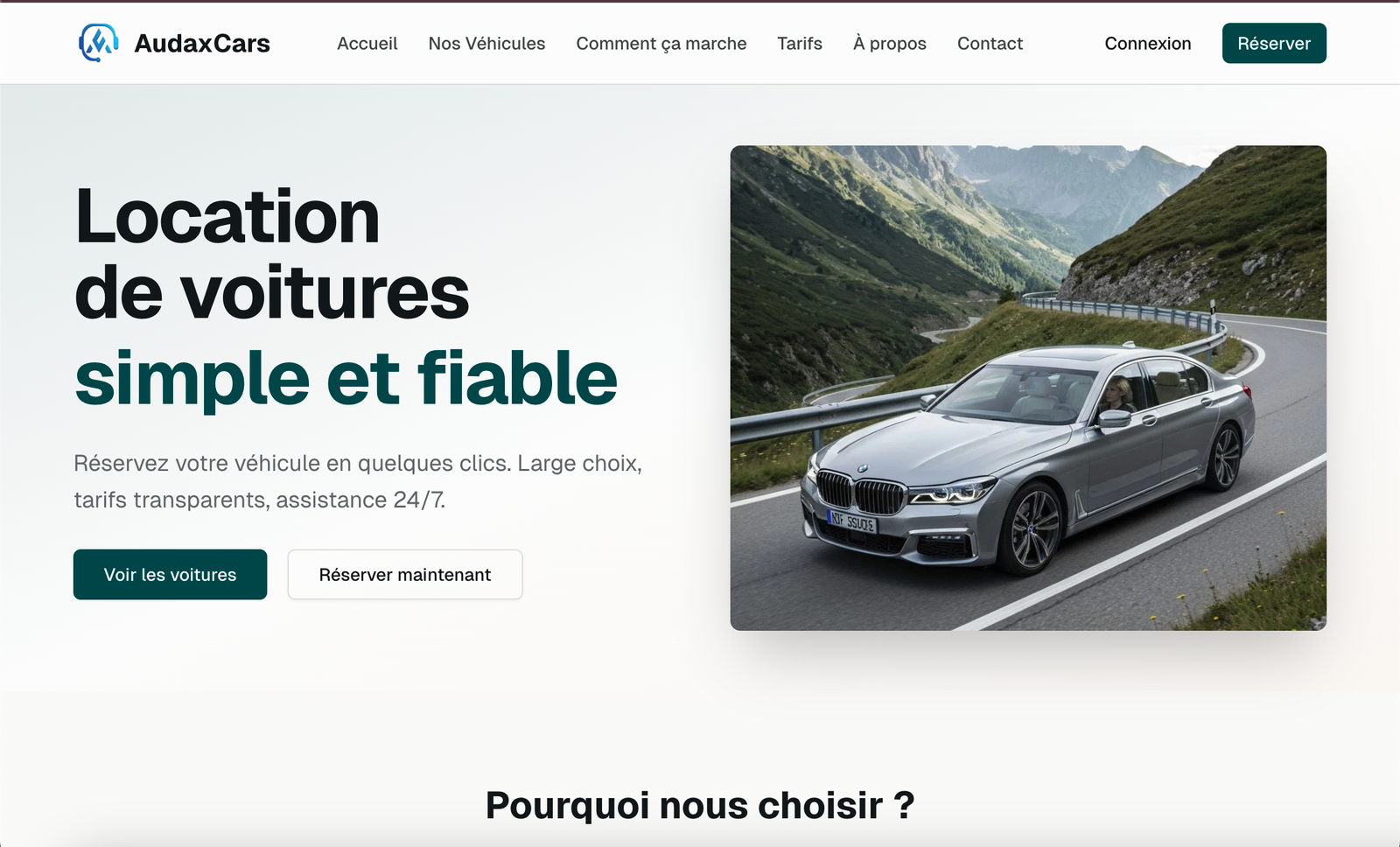 AudaxCars.com - Agence de location de voitures